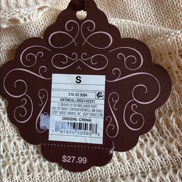 Knox Rose Cream Colored Small Sweater - Picture 5 of 6